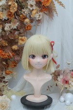 NFD Kigurumi Lycoris Recoil Chisato Nishikigi Lovely Cosplay Mask